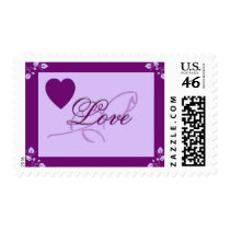 Purple Heart Rose Love 1med postage by mickeyelvis128 Purple Heart Rose Love 1med postage