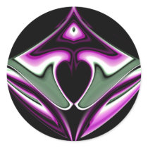 Purple Heart Sticker by KingDaddy Purple Heart Sticker