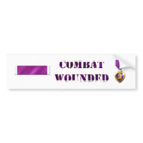 Purple Heart Sticker Set bumper stickers by sapperzulu Purple Heart Sticker Set bumper stickers