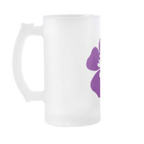 purple hibiscus aloha flower mug