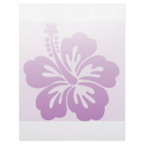 Purple Hibiscus flower Letterhead