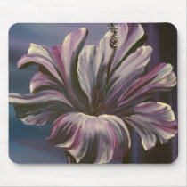 Purple Hibiscus Mouse Pad mousepads by Pur_Imagination Purple Hibiscus Mouse Pad mousepads