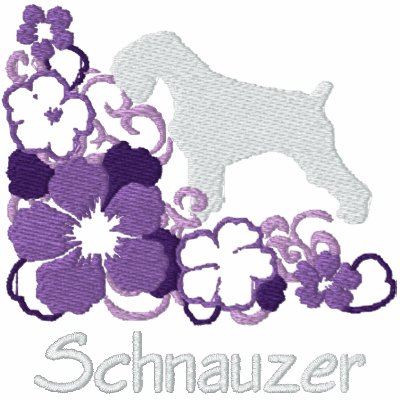 Purple Hibiscus Schnauzer Purple Hibiscus Schnauzer
