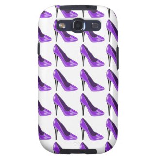 Purple High Heel Samsung Galaxy Case