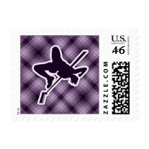 Purple High Jump Stamp