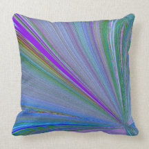 Purple Highway colorful, abstract, contempo design Pillows