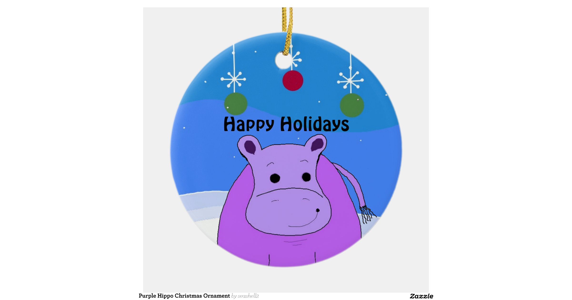 purple_hippo_christmas_ornamentrf22dcf1e303a4512bf93fae9e045cf4e_x7s2y