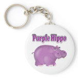 Purple Hippo keychains