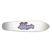 Purple hippo skate boards