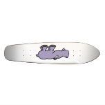 Purple hippo skate boards