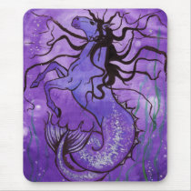 Purple Hippocamp Mousepad