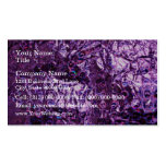 Purple Hologram Paper Business Card Templates