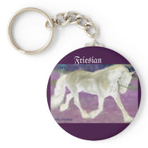 Purple Horse Keychains