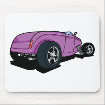 Purple Hot Rod mousepads