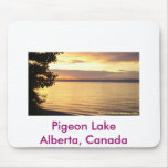 Purple Hues over Pigeon Lake, Alberta, Canada Mouse Mat