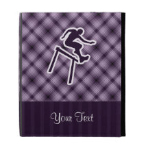 Purple Hurdler iPad Case