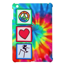 Purple Hurdles iPad Mini Covers