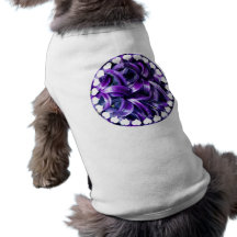 Purple Hyacinth Flower Pet Shirt