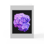 'Purple Hydrangea Bloom' Blank Note Card