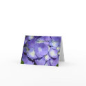 Purple Hydrangea Save the Date Card