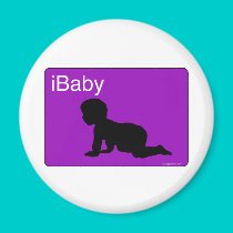 purple iBaby magnets