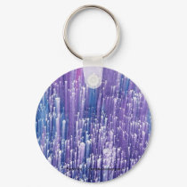 Purple Ice Keychain