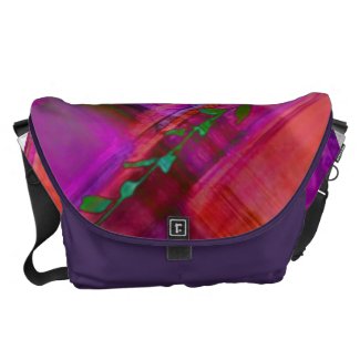 Purple Infusion Rickshaw Zero Messenger Bag
