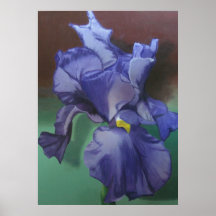 Purple Iris Archival Print