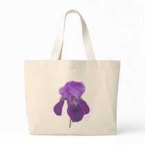 Purple Iris Bag by sruhs Purple Iris Bag