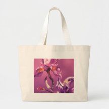 purple iris bag