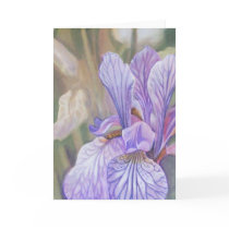 Purple Iris cards