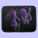 Purple Iris design for Smartphone Rickshaw Folio planners