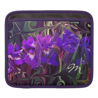 Purple Iris Fantasy iPad Slipcover Ipad Sleeves
