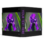 Purple iris flower and its meaning binders