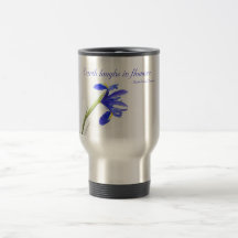 Purple Iris Flower - Earth laughs in flowers Mugs