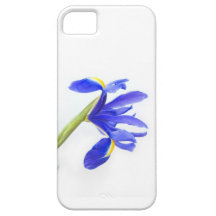 Purple Iris Flower iPhone 5 Cover