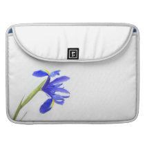 Purple Iris Flower MacBook Pro Sleeve