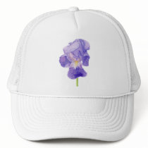 Purple Iris Hat by floatinglemons Purple Iris Hat