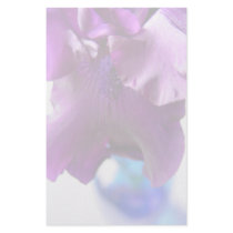 Purple Iris in Blue Vase Stationery