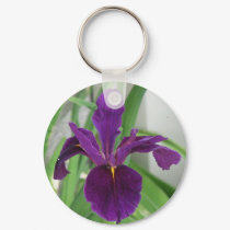 Purple Iris keychains by princessklb07 Purple Iris keychains