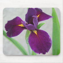 Purple Iris Mouse Mat