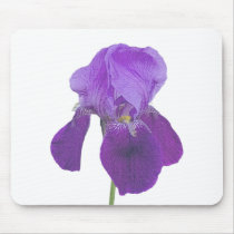 Purple Iris Mouse Pad mousepads by sruhs Purple Iris Mouse Pad mousepads