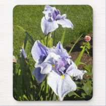 Purple Iris Mousepad mousepads
