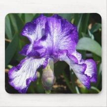 Purple Iris Mousepad