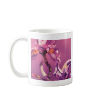 purple iris mugs