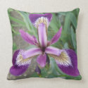 Purple Iris Pillow