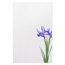 Purple Iris stationery