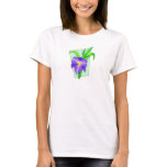 Purple Iris Tee t-shirts