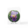 Purple Iris Thank You Note