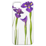 Purple Irises - Iris Flower Customized Template iPhone 5 Cover